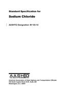 AASHTO M 143-14