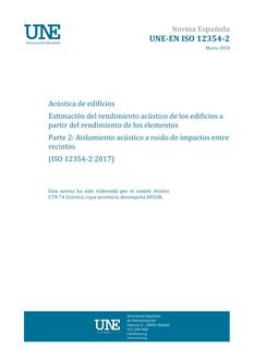 AENOR UNE-EN ISO 12354-2