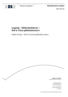 DANSK DS/ISO 8124-6
