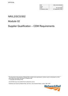 NR NR/L2/SCO/302/02 ISSUE 1