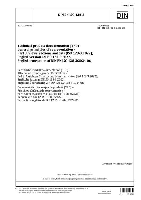 DIN EN ISO 128-3
