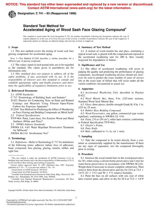 ASTM C741-93
