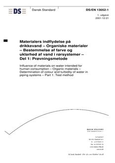 DANSK DS/EN 13052-1