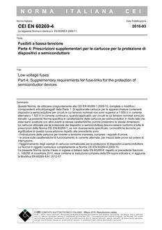CEI EN 60269-4