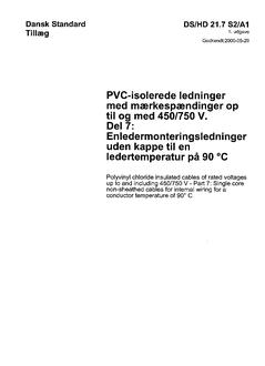 DANSK DS/HD 21.7 S2/A1