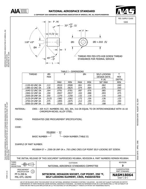 AIA NASM18064