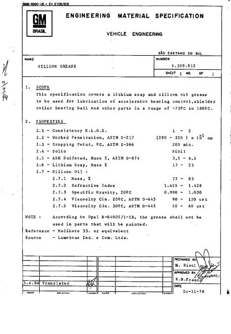GMSA EMS 9.309.912