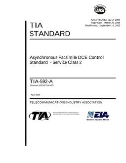 TIA ANSI/TIA-592-A