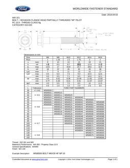 FORD WA321