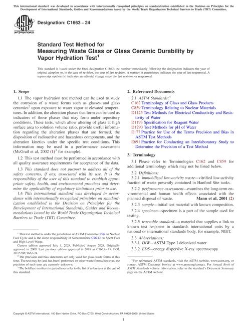 ASTM C1663-24