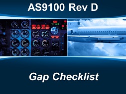 AS9100 Rev D Gap Checklist