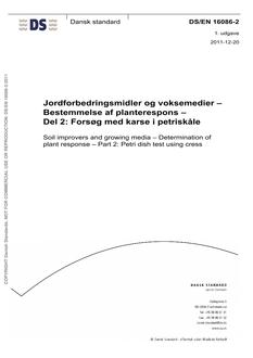 DANSK DS/EN 16086-2