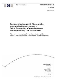 DANSK DS/IEC/TR 61282-3