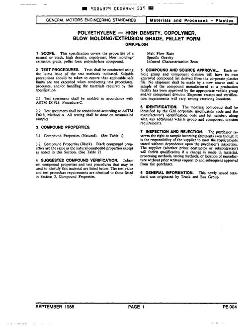 GMNA GMP.PE.004