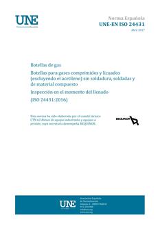 AENOR UNE-EN ISO 24431