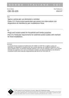 CEI 23-123