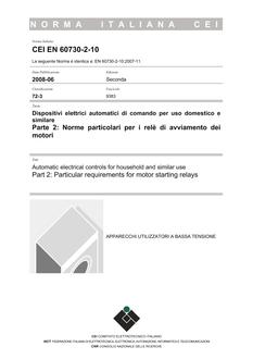 CEI EN 60730-2-10