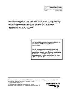 NR RT/E/C/50009 ISSUE 1