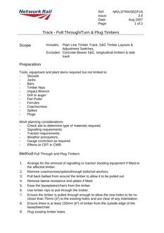 NR NR/L3/TRK/002/F16 ISSUE 2