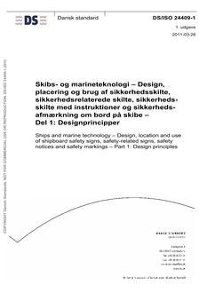 DANSK DS/ISO 24409-1