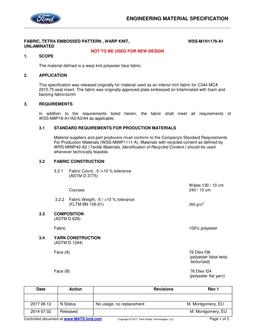 FORD WSS-M1H1179-A1