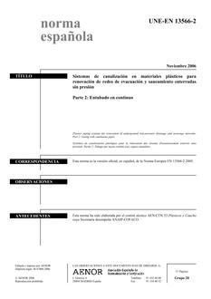 AENOR UNE-EN 13566-2