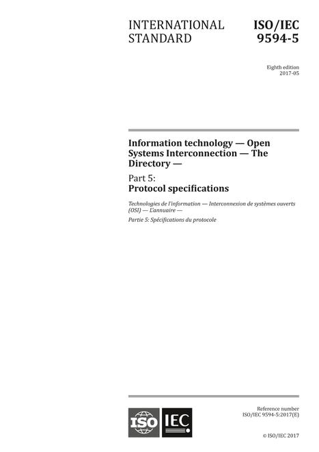 ISO/IEC 9594-5:2017