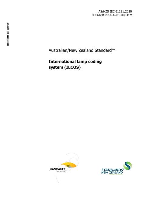 AS/NZS IEC 61231:2020