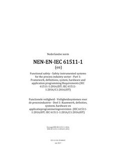 NEN NEN-EN-IEC 61511-1