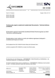 SNV SN EN 10169