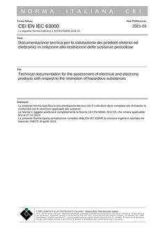 CEI EN IEC 63000