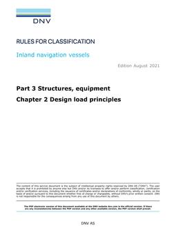 DNV DNV-RU-INV PART 3 CHAPTER 2