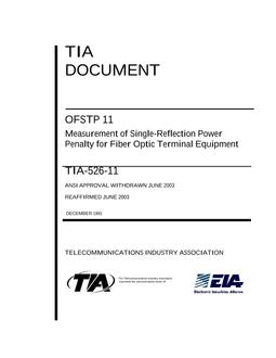 TIA TIA-526-11