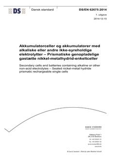 DANSK DS/EN 62675