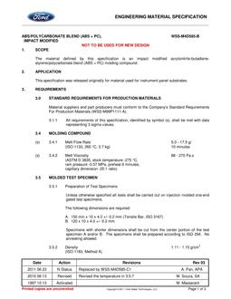 FORD WSS-M4D585-B