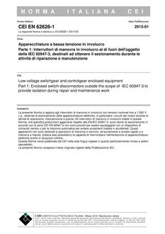 CEI EN 62626-1