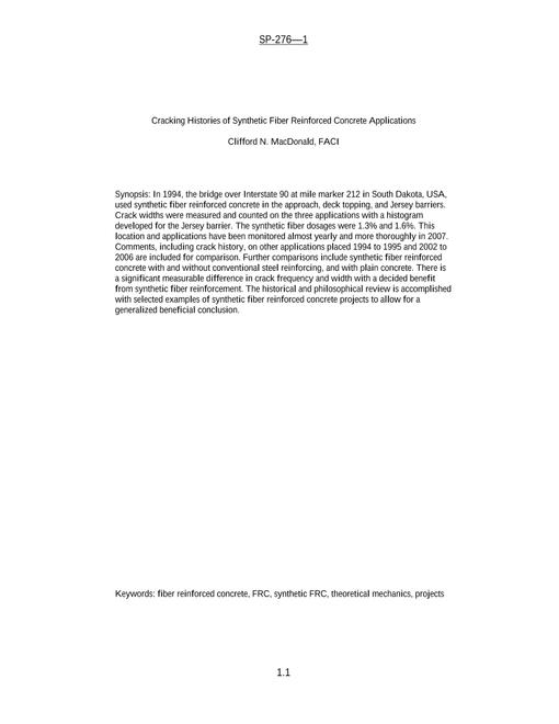 Durability Enhancements in Concrete with Fiber Reinforcement