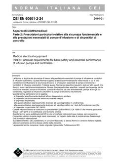 CEI EN 60601-2-24
