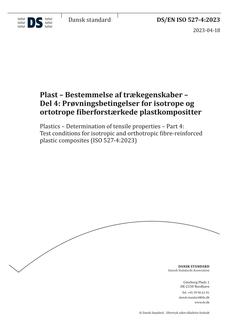 DANSK DS/EN ISO 527-4