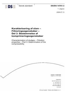 DANSK DS/EN 14701-3