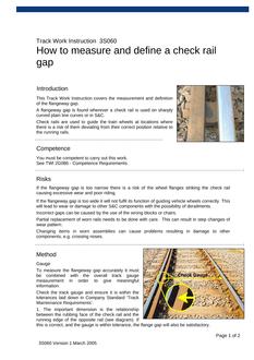 NR TWI 3S060 ISSUE 1