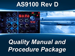 AS9100 Rev D Quality Manual and Procedure Package