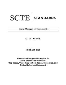 SCTE 218 2021