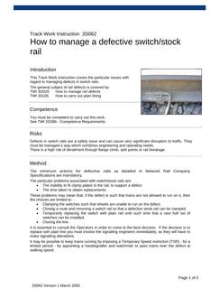 NR TWI 3S062 ISSUE 1
