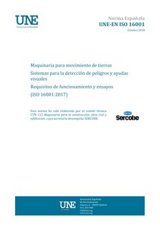 AENOR UNE-EN ISO 16001