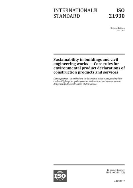 ISO 21930:2017