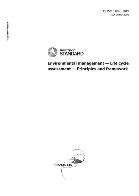 AS ISO 14040:2019