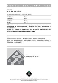 CEI EN 60749-27