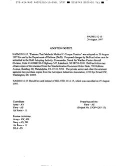 AIA NASM1312-15