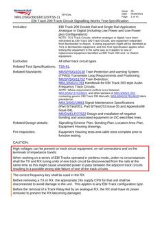 NR NR/L2/SIG/30014/D120/TS5-11 ISSUE 5